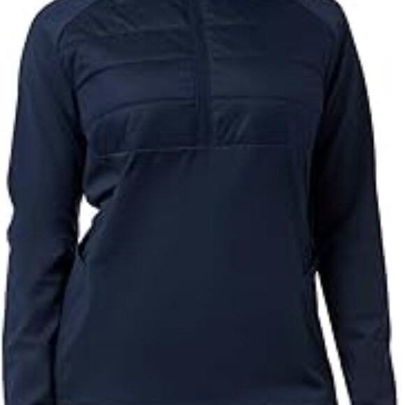 32 Degrees Heat Women's Size XL Navy 1/2 Zip Pullover Sweatshirt Jacket NWT - Picture 1 of 5